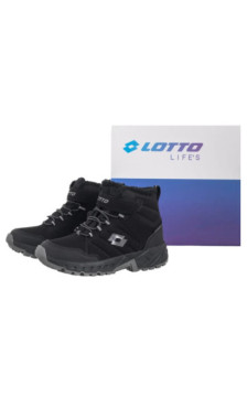 Lotto Ketcham Tex K 2601421K 1116 Black/Grey (LO14-b) ankle boots