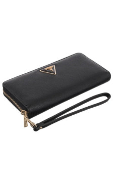 Guess Laurel II Slg Large Zip Around SWBG74 59146 Black (GU789-b) rokassoma