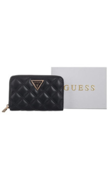 Guess Giully II Slg Med Zip Around SWQG96 73140 Black (GU808-a) handbag