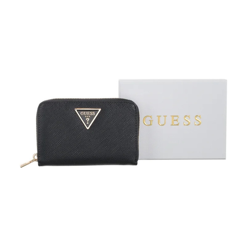 Guess Laurel II Slg Med Zip Around SWZG74 59140 Black (GU809-a) käekott