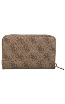 Guess Laurel II Slg Med Zip Around SWSG74 59140 Latte Logo (GU810-b) rankinė