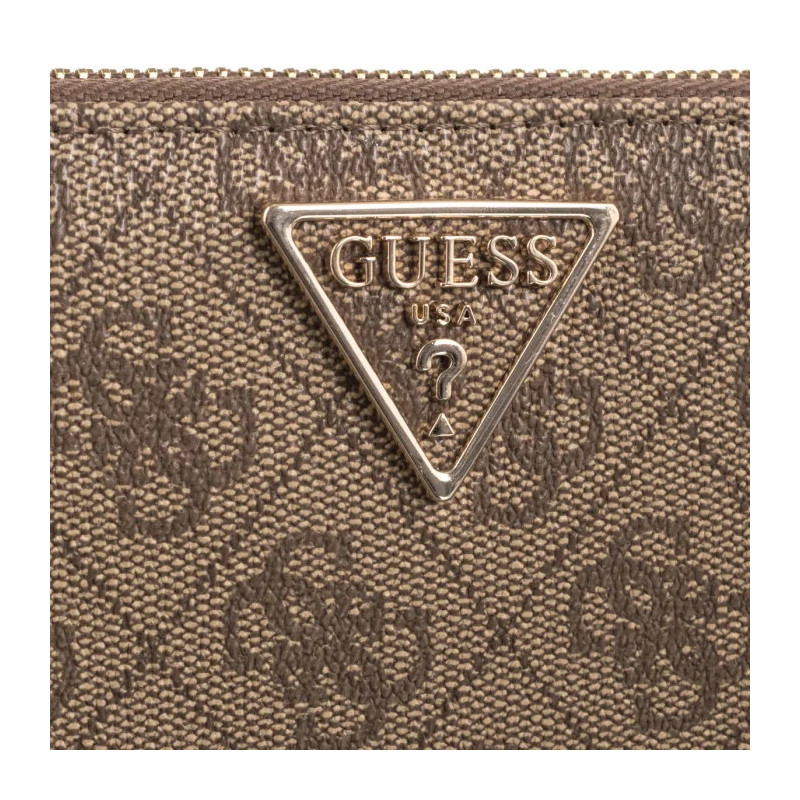 Guess Laurel II Slg Med Zip Around SWSG74 59140 Latte Logo (GU810-b) rokassoma