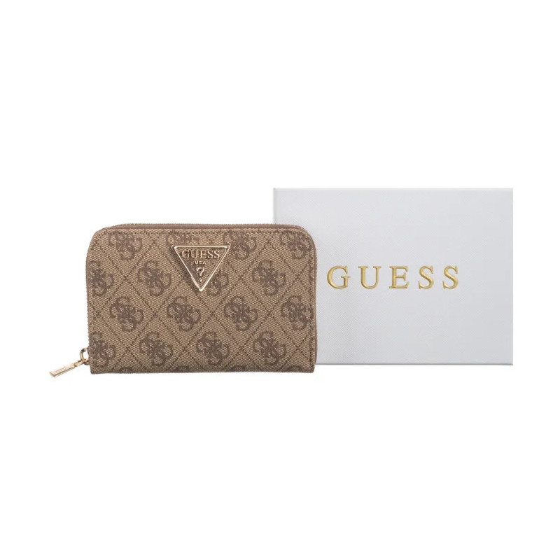 Guess Laurel II Slg Med Zip Around SWSG74 59140 Latte Logo (GU810-b) rankinė