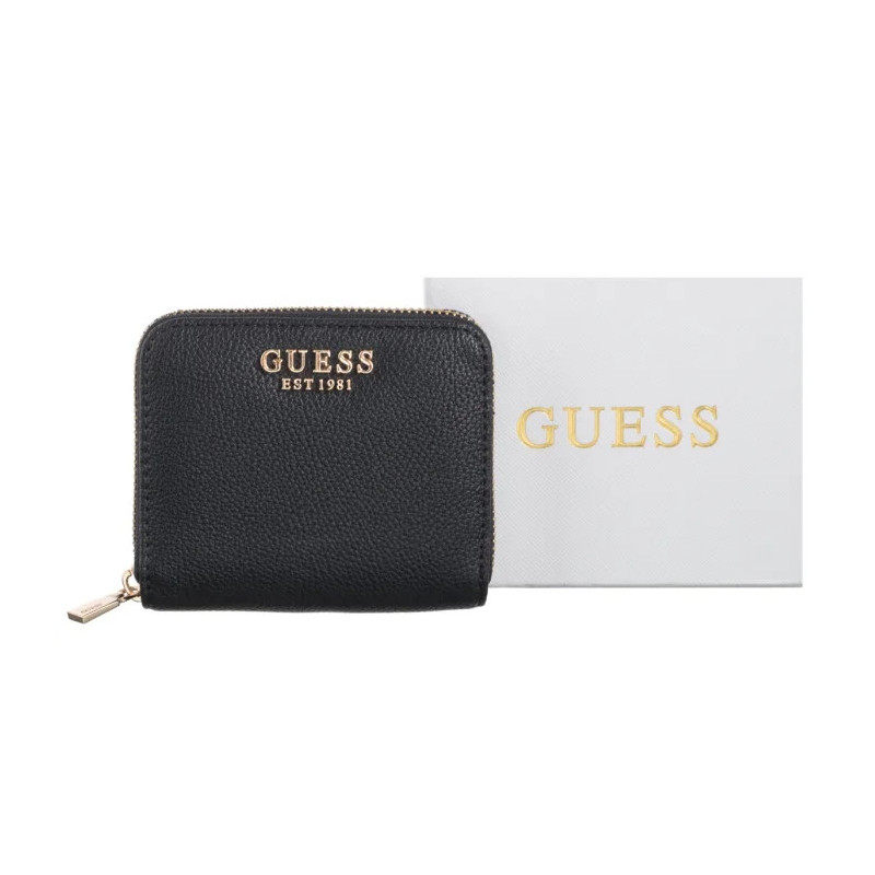 Guess Laurel II Slg Small Zip Around SWBG74 59137 Black (GU811-a) rankinė