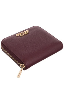 Guess Laurel II Slg Small Zip Around SWBG74 59137 Wine (GU811-c) rankinė