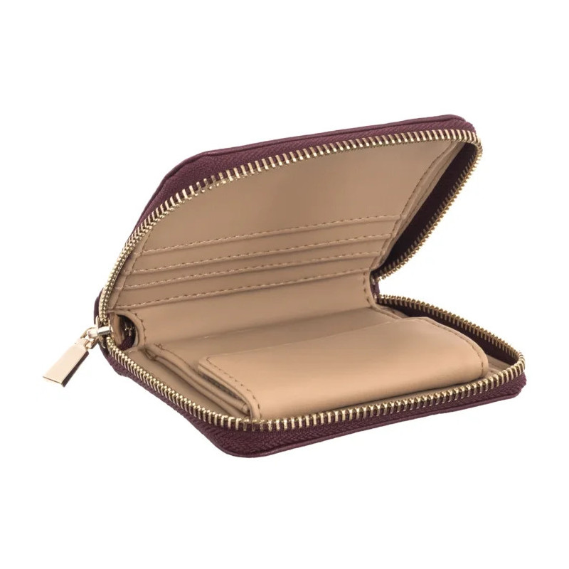 Guess Laurel II Slg Small Zip Around SWBG74 59137 Wine (GU811-c) rankinė
