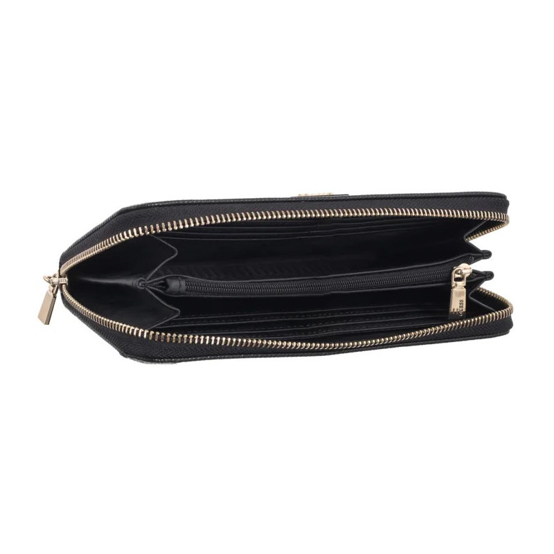Guess Laurel II Slg Large Zip Around SWZG74 59146 Black (GU812-a) rokassoma
