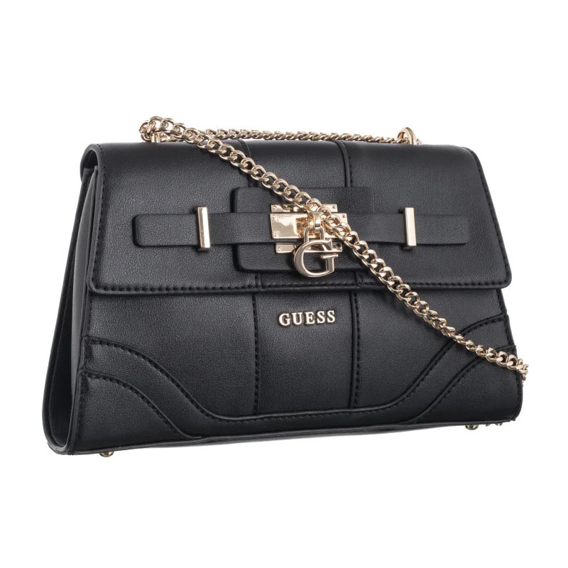 Guess Greyson II Cnvrtble Xbody Flap HWBG92 06210 Black (GU813-a) handbag