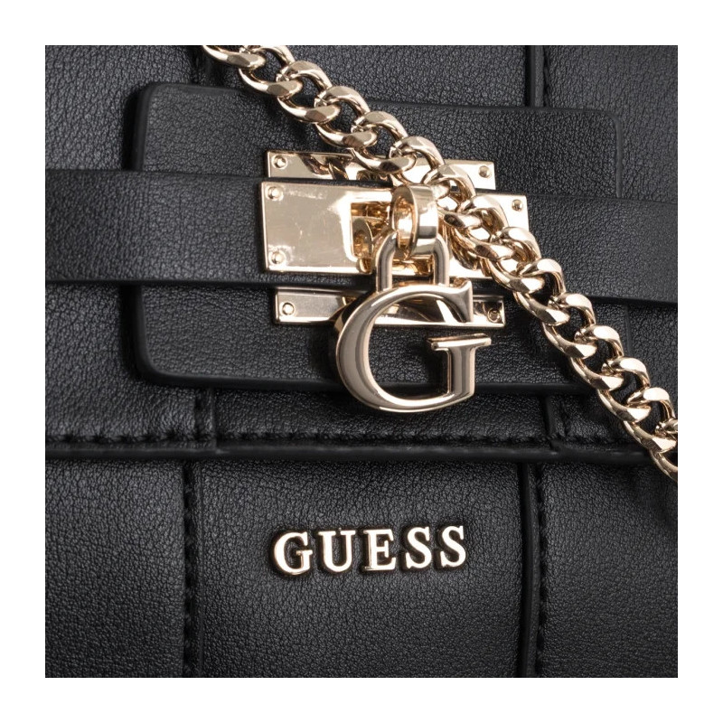 Guess Greyson II Cnvrtble Xbody Flap HWBG92 06210 Black (GU813-a) handbag