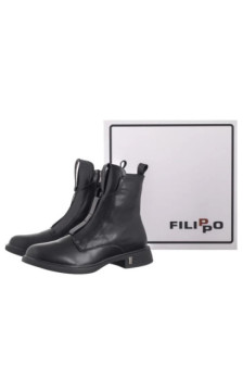 Filippo Czarne DBT7249/25 BK (FO210-a) kurpes