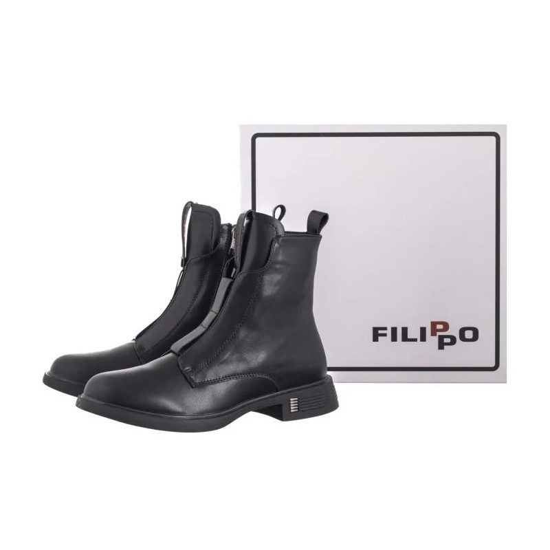 Filippo Czarne DBT7249/25 BK (FO210-a) kurpes