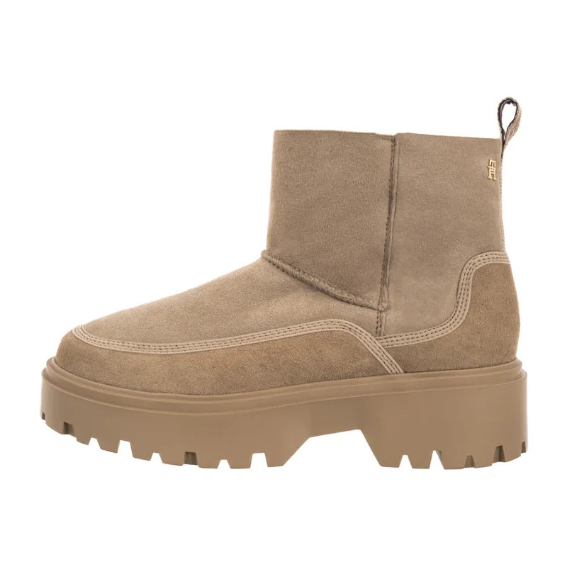 Tommy Hilfiger Real Shearling Pullon Snowboot Horsedish FW0FW08997 ACC (TH1416-a) kingad