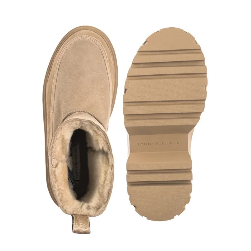 Tommy Hilfiger Real Shearling Pullon Snowboot Horsedish FW0FW08997 ACC (TH1416-a) batai