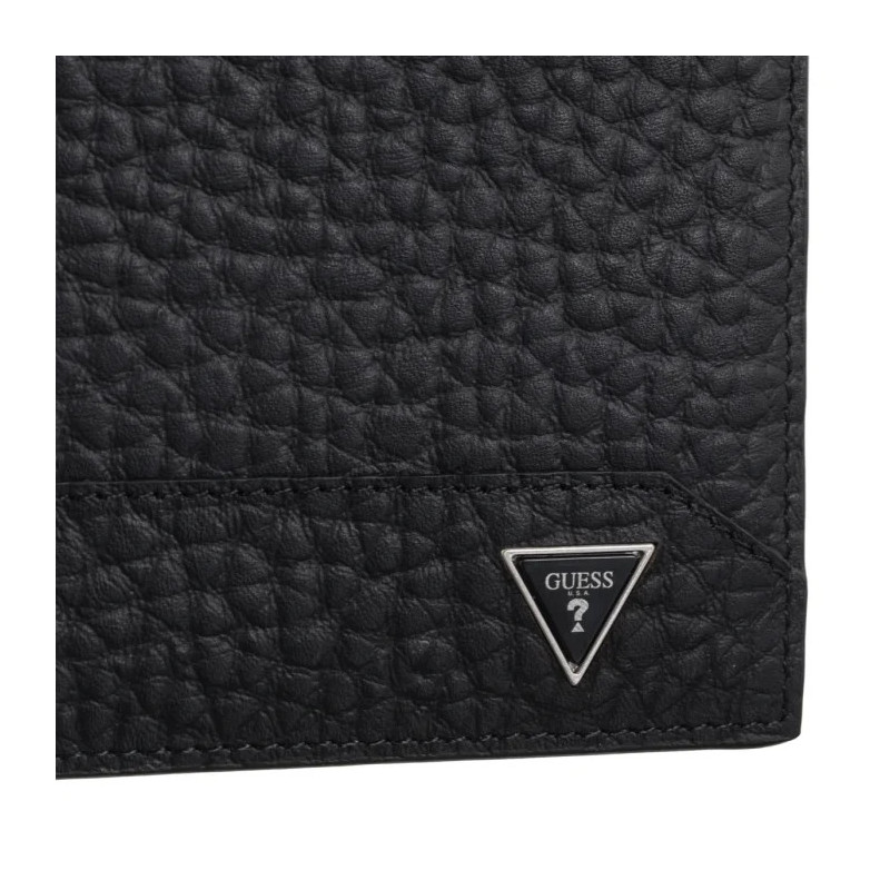 Guess Torino Bifold M Double SMBAGR LEA24 BLA (GU816-a) rokassoma