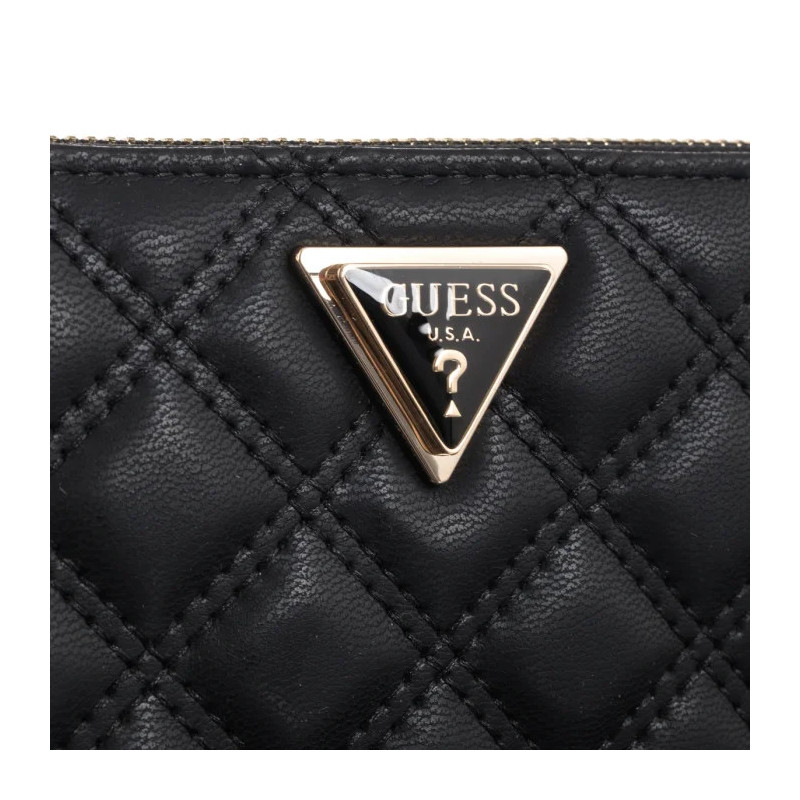 Guess Giully II Slg Large Zip Around SWQG96 73146 Black (GU820-a) rankinė