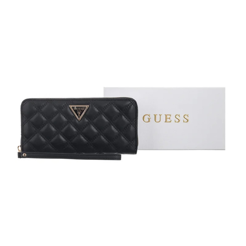 Guess Giully II Slg Large Zip Around SWQG96 73146 Black (GU820-a) käekott
