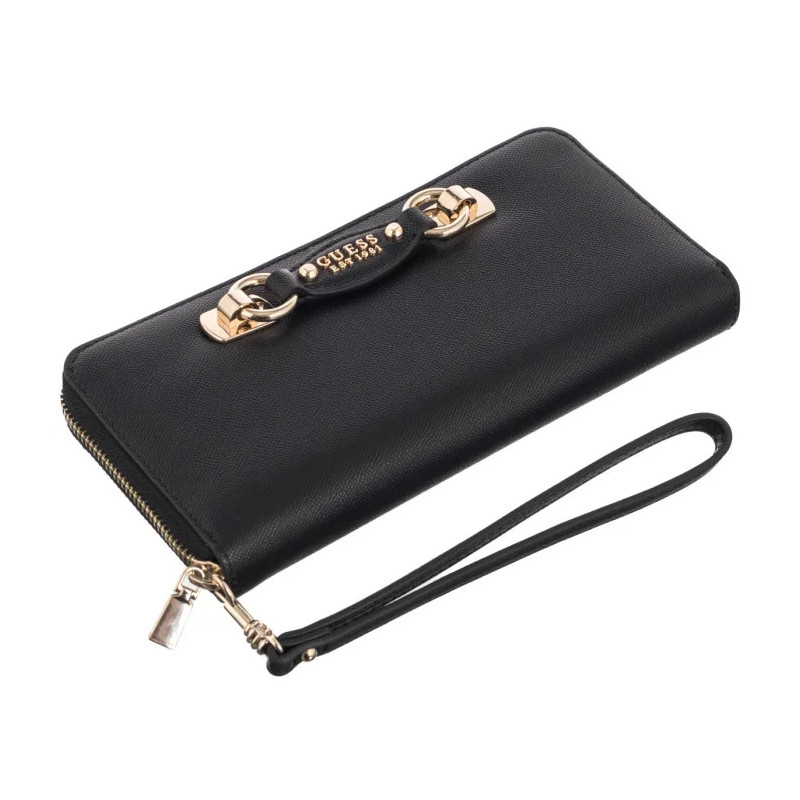 Guess Mimima Slg Large Zip Around SWBG80 145146 Black (GU822-a) handbag