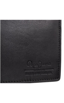 Pepe Jeans Tate Wallet Black PM070387 999 (PE91-a) rankinė