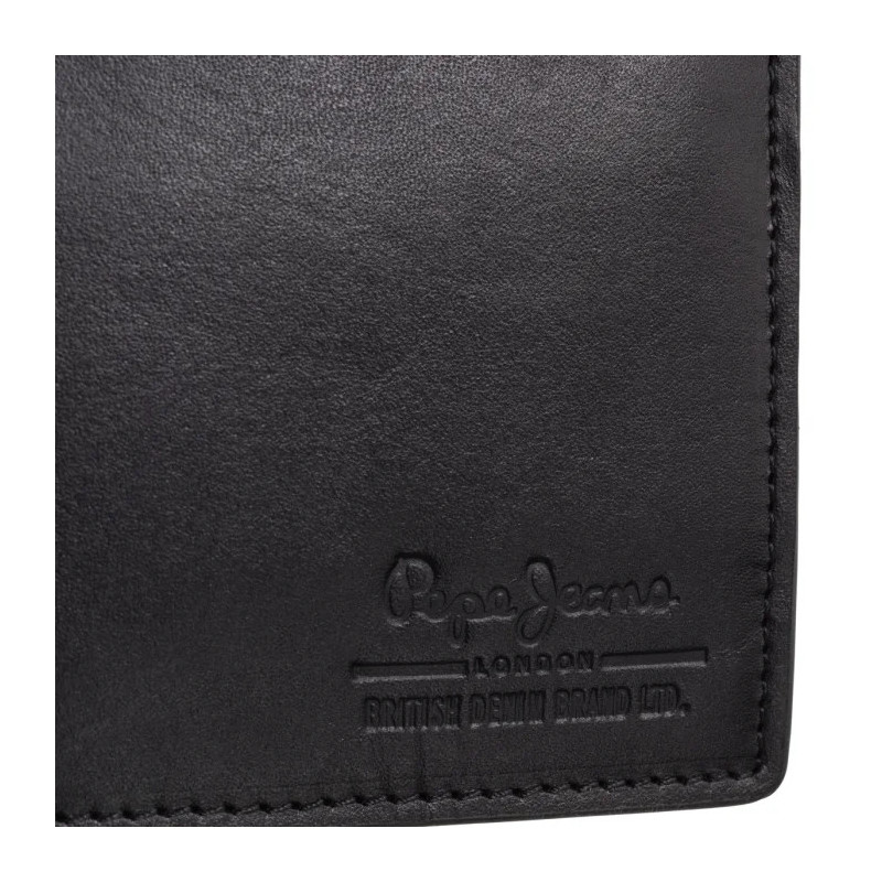 Pepe Jeans Tate Wallet Black PM070387 999 (PE91-a) rankinė