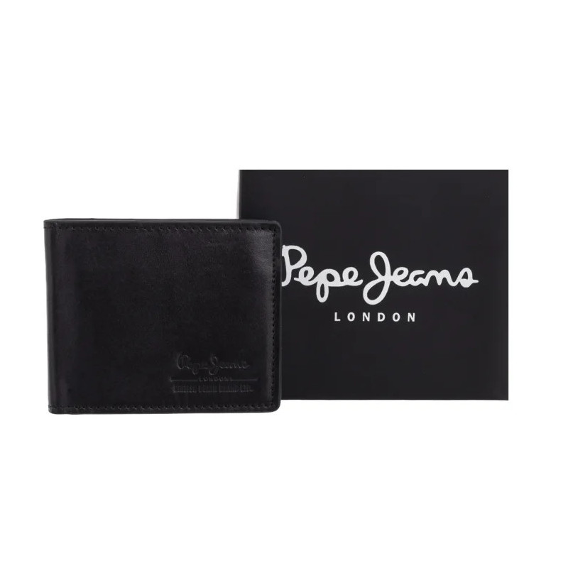 Pepe Jeans Tate Wallet Black PM070387 999 (PE91-a) rokassoma