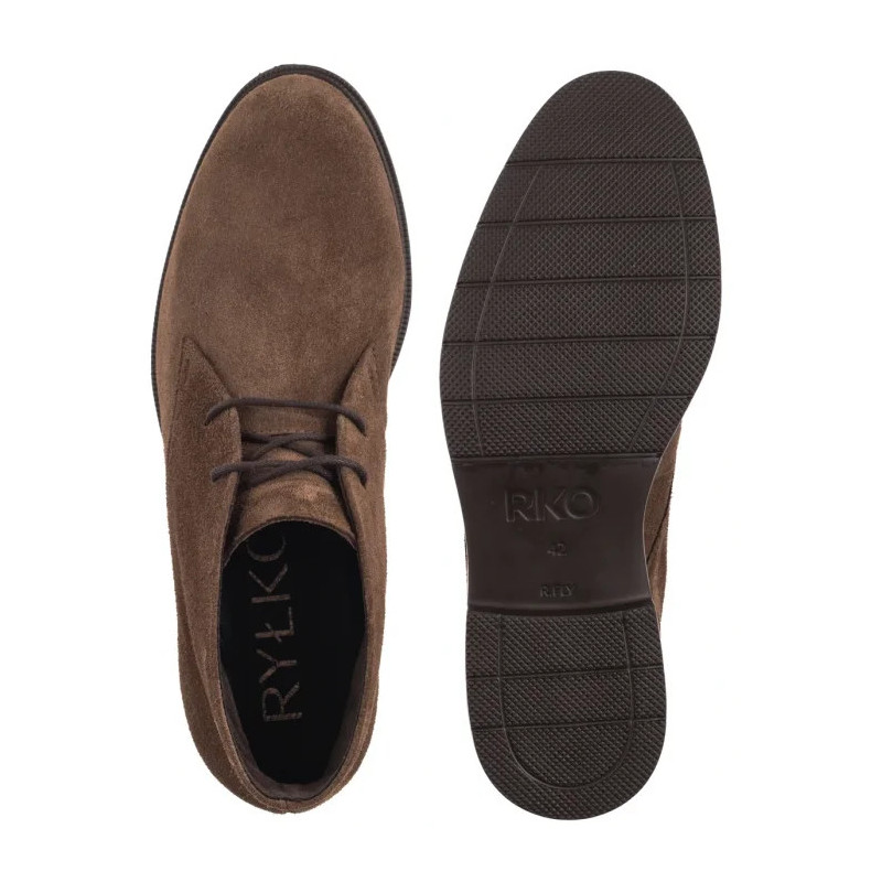 Ryłko Brązowe N1UU7___ _2TA (RY1237-a) shoes