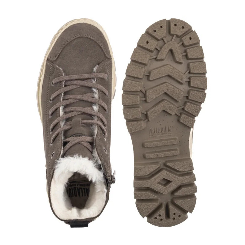 Palladium Pallashock Zip Warm Dear Brown 74353-281-M (PA150-b) zābaki