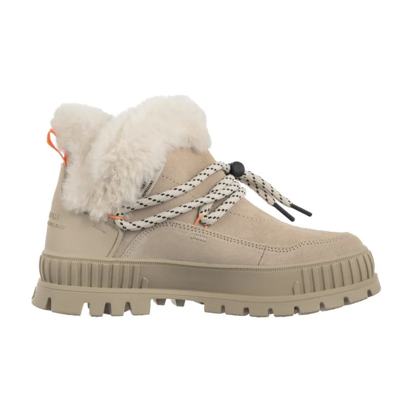 Palladium Pallashock Lo Hilver Almond Milk 99516-175-M (PA153-a) batai