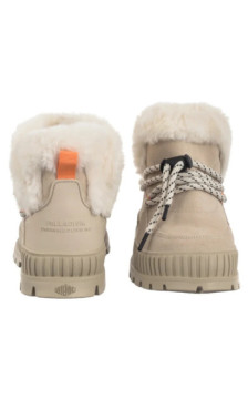 Palladium Pallashock Lo Hilver Almond Milk 99516-175-M (PA153-a) batai