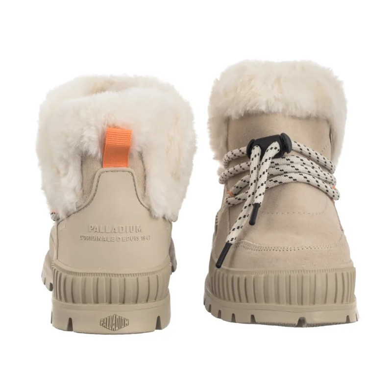 Palladium Pallashock Lo Hilver Almond Milk 99516-175-M (PA153-a) shoes