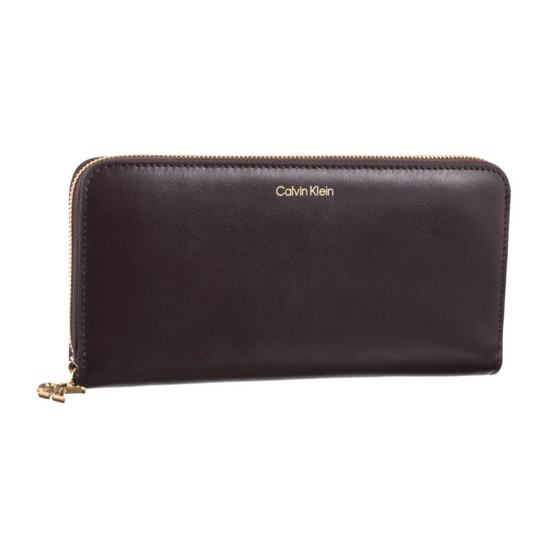 Calvin Klein CK Puller Large Zip Around Fudge LV04F1093G BAP (CK692-b) rokassoma