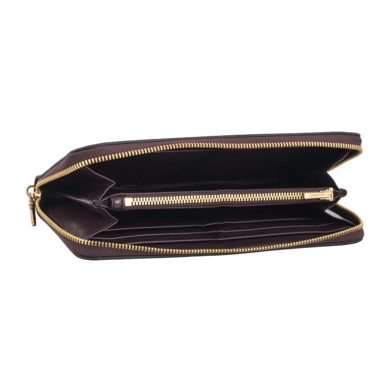 Calvin Klein CK Puller Large Zip Around Fudge LV04F1093G BAP (CK692-b) rokassoma