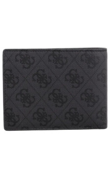 Guess Milano Bifold M Double SMVELE LEA24 BLA (GU818-a) rokassoma