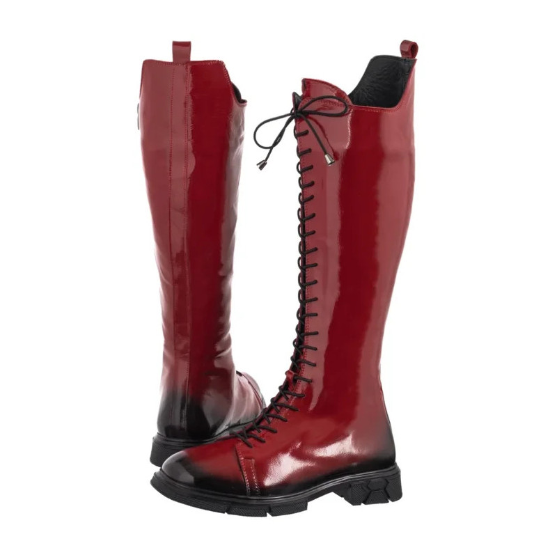 Venezia Czerwone Lakierowane V411-004484-04RED (VE881-a) boots