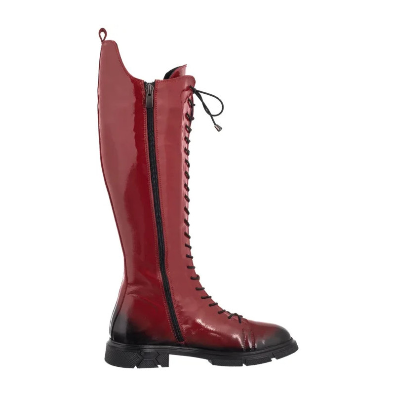 Venezia Czerwone Lakierowane V411-004484-04RED (VE881-a) zābaki