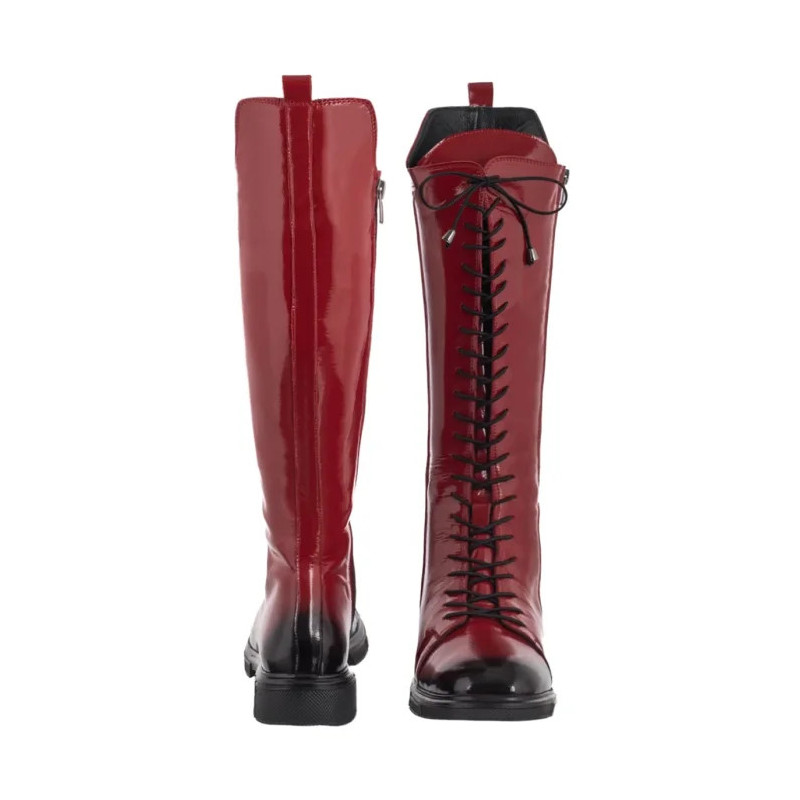 Venezia Czerwone Lakierowane V411-004484-04RED (VE881-a) batai