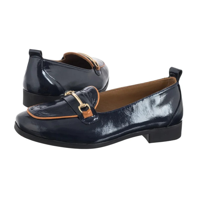 Venezia Granatowe Lakierowane V467-0627-04NAV (VE887-a) batai