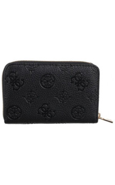 Guess Cresidia II Slg Medium Zip Around SWPD98 88140 Black Logo (GU786-b) rokassoma