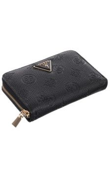 Guess Cresidia II Slg Medium Zip Around SWPD98 88140 Black Logo (GU786-b) handbag