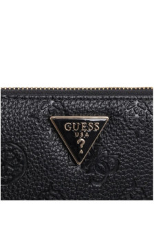 Guess Cresidia II Slg Medium Zip Around SWPD98 88140 Black Logo (GU786-b) rokassoma