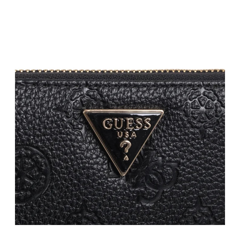 Guess Cresidia II Slg Medium Zip Around SWPD98 88140 Black Logo (GU786-b) handbag