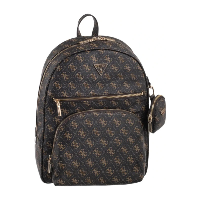 Guess Power Play II Lrg Tech Bckpck HWQG71 24350 Brown Logo (GU825-a) mugursoma
