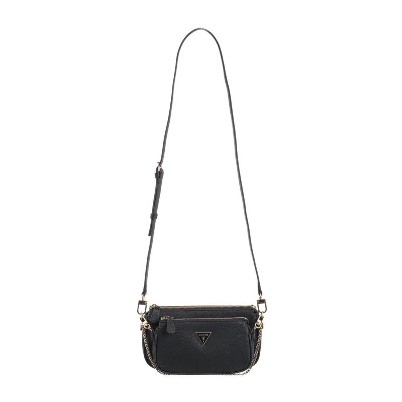 Guess Noelle II Dbl Pouch Crossbody HWZG96 72710 Black (GU826-a) rokassoma