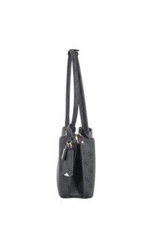 Guess Meridian II Shoulder Satchel HWSG69 74090 Coal Logo (GU827-a) käekott