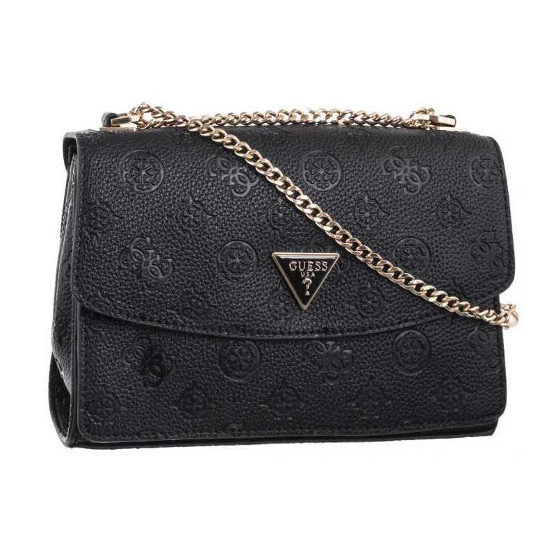 Guess Cresidia II Cnvrtbl XBody Flap HWPD98 88210 Black Logo (GU828-a) handbag