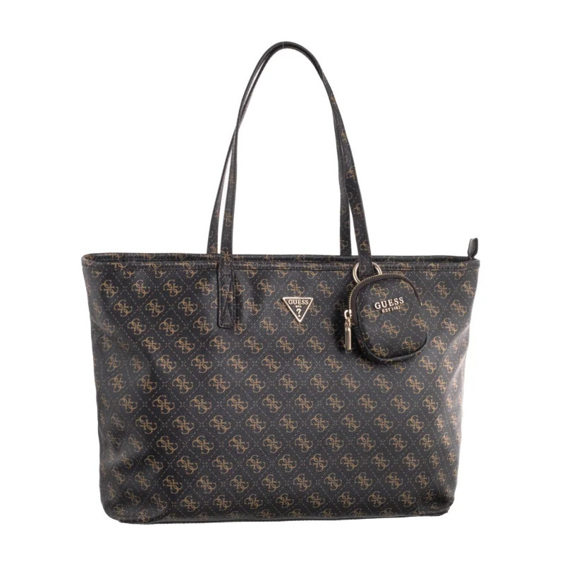 Guess Power Play II Large Tech Tote HWQG71 24240 Brown Logo (GU829-a) rankinė