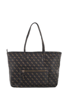 Guess Power Play II Large Tech Tote HWQG71 24240 Brown Logo (GU829-a) rankinė