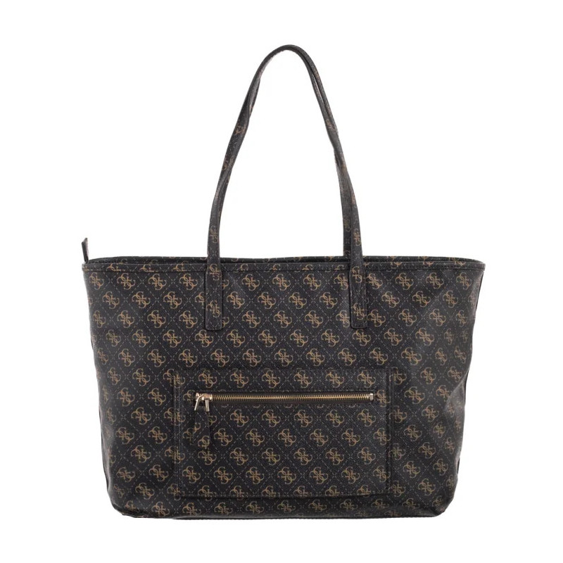 Guess Power Play II Large Tech Tote HWQG71 24240 Brown Logo (GU829-a) rankinė