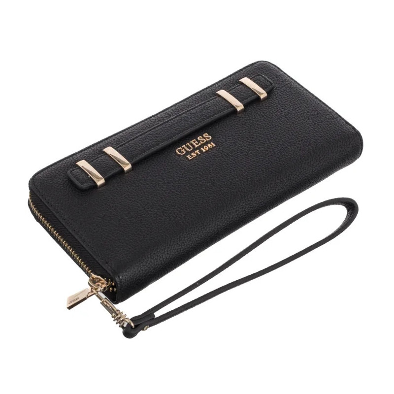 Guess Gregoria Slg Large Zip Around SWBG85 46146 Black (GU835-a) rankinė