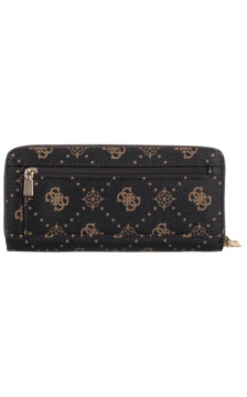 Guess Silia Slg Large Zip Around SWGP98 90146 Espresso Logo (GU836-a) käekott