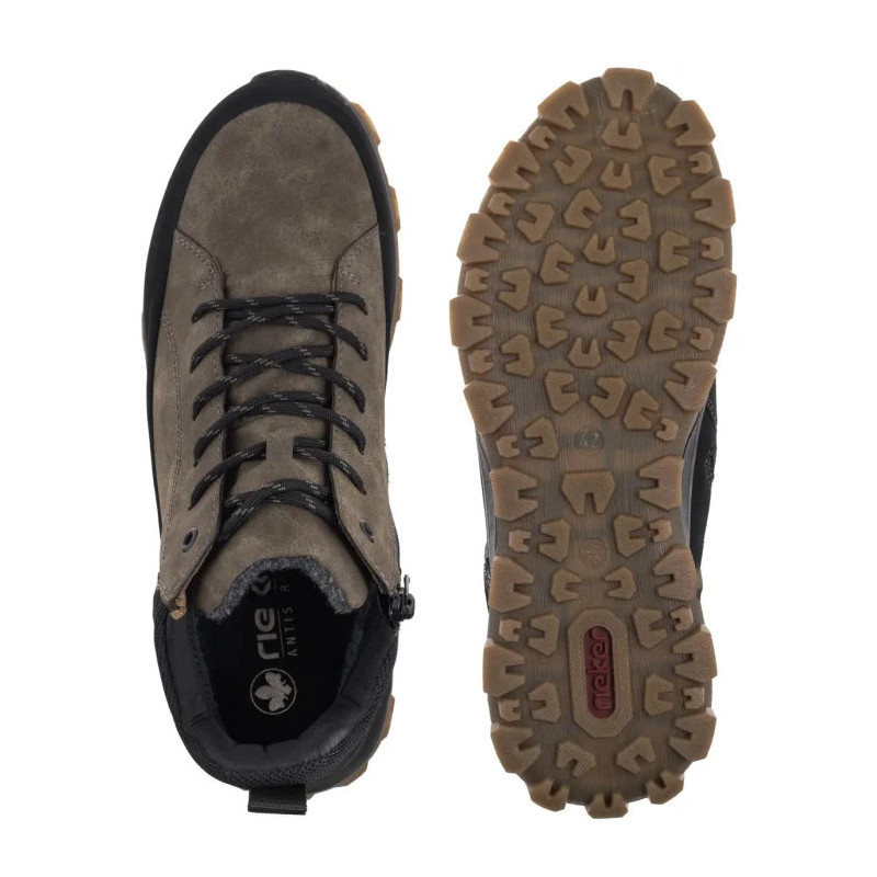 Rieker Brązowe 35508-25 Brown Combination (RI338-a) shoes